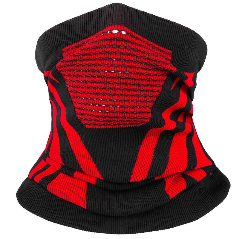Ademend thermisch gezichtsmasker en nekwarmer