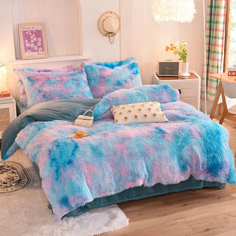 Ultra-Soft Sherpa Fleece Comforter Set – Plush Cloud-Like Warmth for Winter Nights