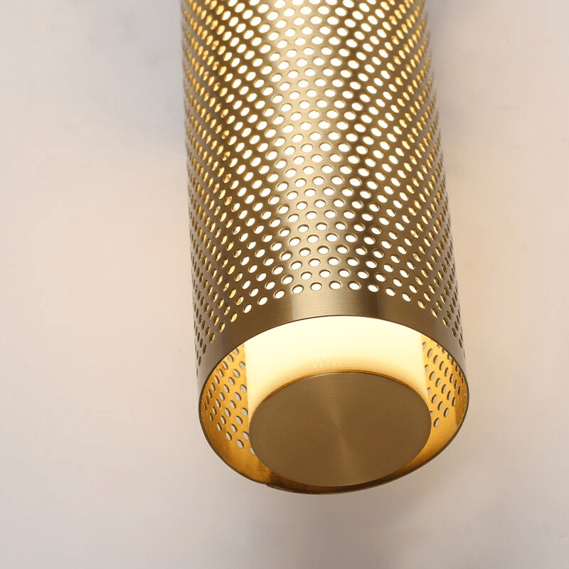 Vaste badkamerlamp voor boven de wastafel met gouden afwerking, moderne wandlamp voor slaapkamer, woonkamer, toilet & hal | Thomler