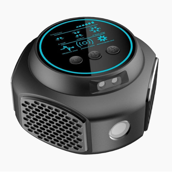 360-Degree Ultrasonic Insect Repeller for Patios, Decks & Outdoor Spaces – Chemical-Free Flying Bug Control for Yards & Porches