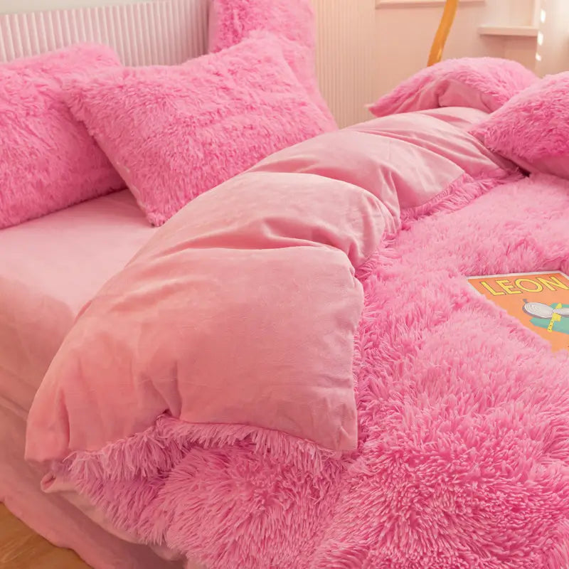 Ultra-Soft Sherpa Fleece Comforter Set – Plush Cloud-Like Warmth for Winter Nights