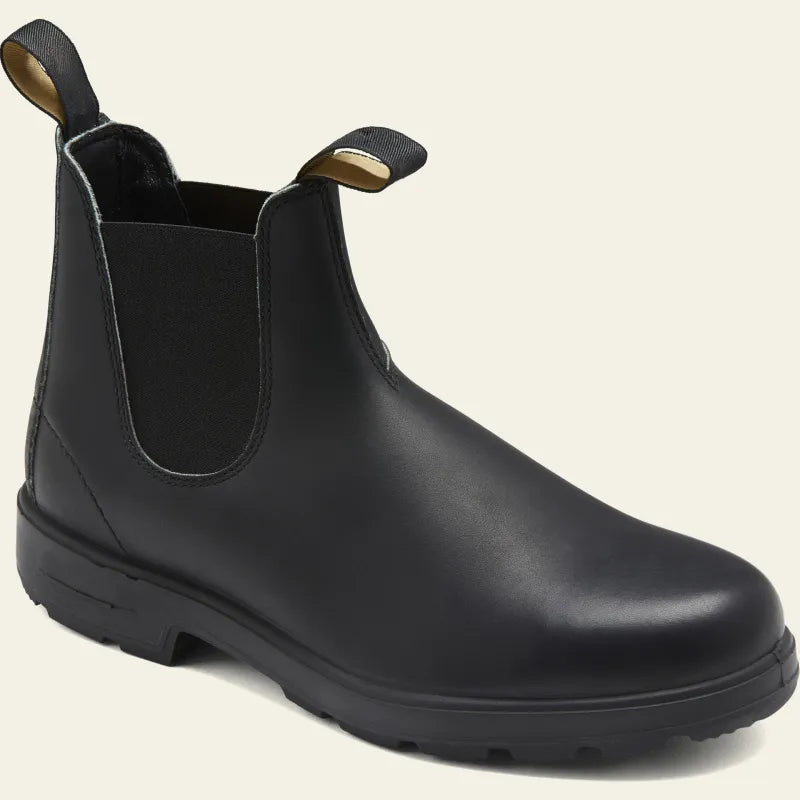 Regenfeste Schlupf-Stiefeletten mit elastischen Seiteneinsätzen für Damen | Sohle mit ganztägiger Bodenhaftung