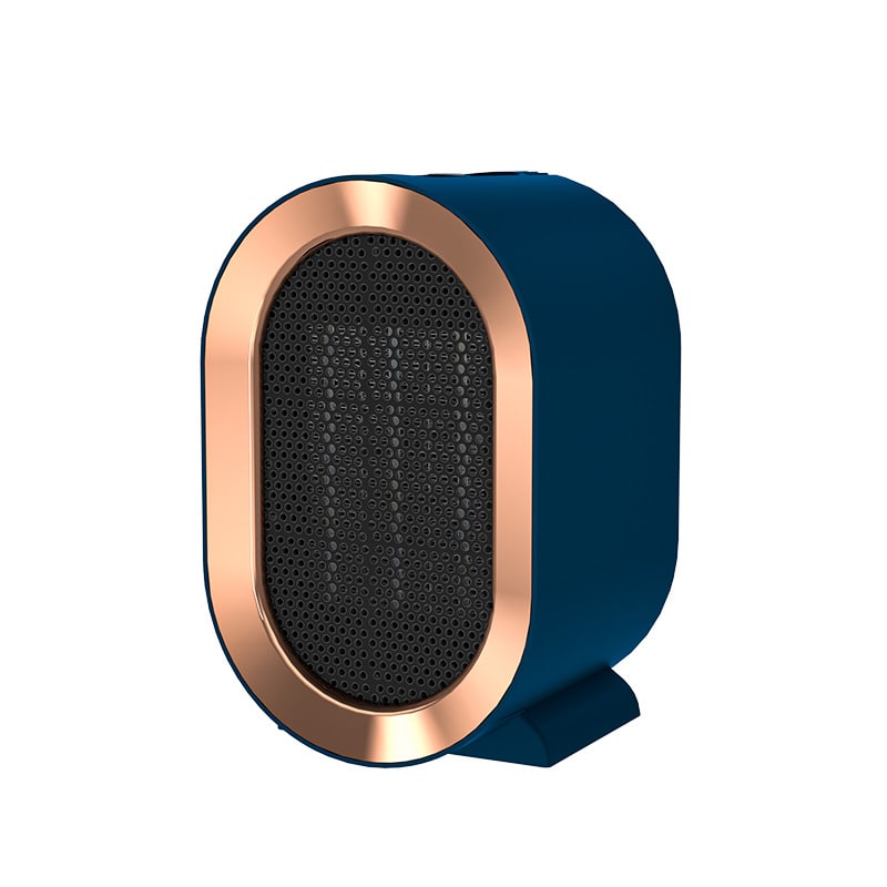 Compact Desktop Ceramic Space Heater with Dual-Speed Fan Control for Home & Office