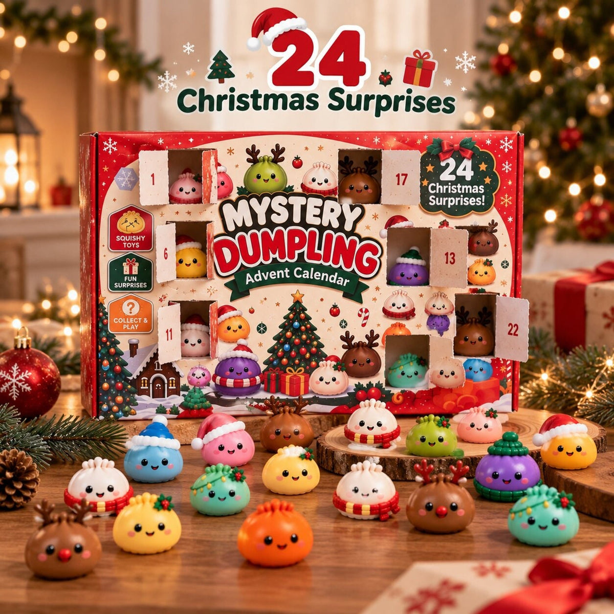 Kerstadventskalender voor kinderen