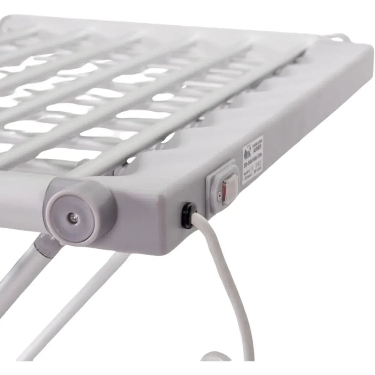 Heated Clothes Drying Rack Foldable Electric Portable with Expandable Wings