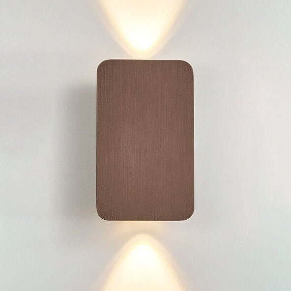 6W LED Metal Sconce for Entryways & Cozy Spaces – Hardwired Modern Fixture in Black, Gold, Coffee & Gray | Thomler