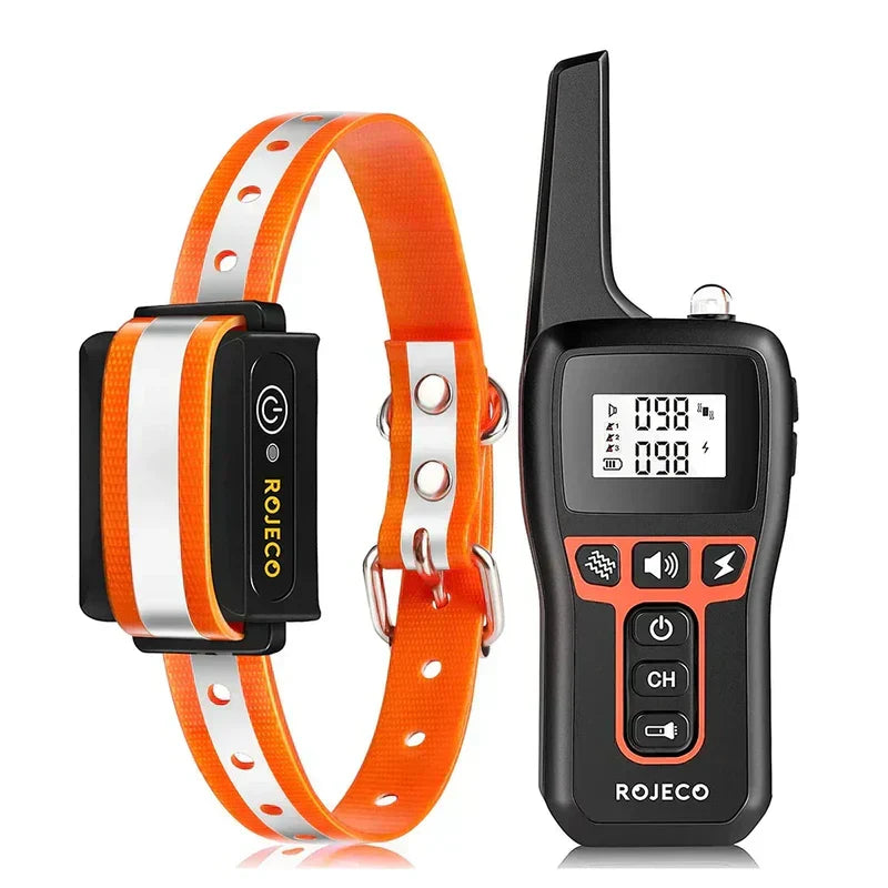 Remote Pet Training Collar with 3280 ft Range – Rechargeable Waterproof System with Vibration, Tone & Adjustable Stimulus for Small to Large | Thomler