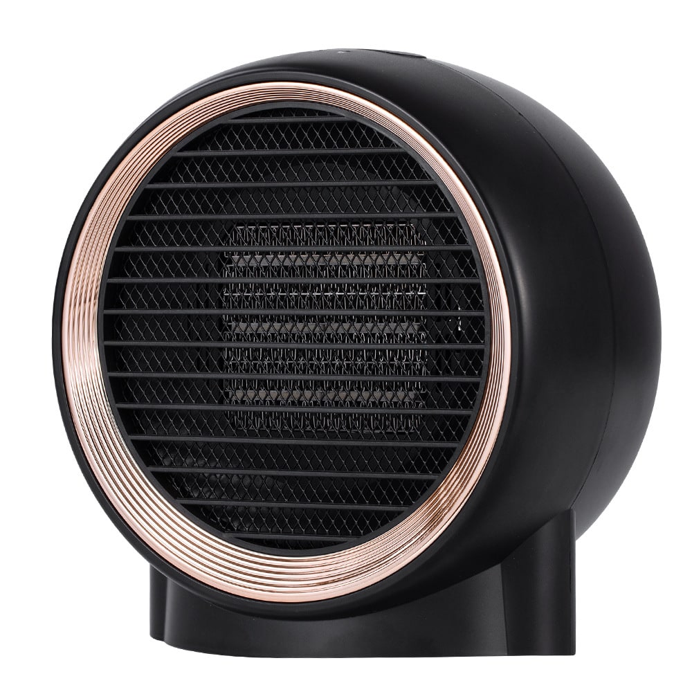 Portable Ceramic Desk Heater – Dual-Speed Fan, 110V/220V, Quiet Operation for Office & Bedroom