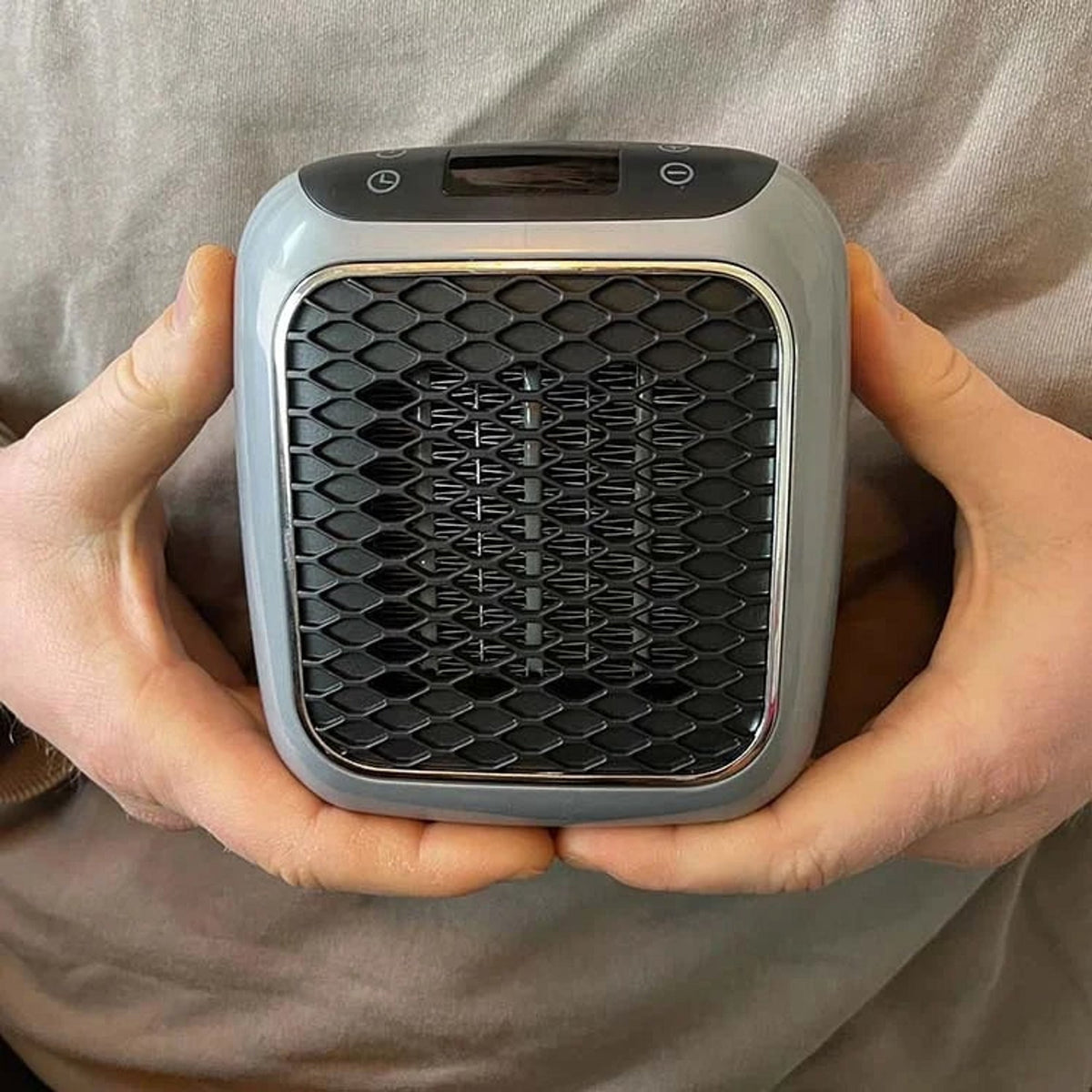 Calefactor eléctrico compacto con calor de bajo consumo y calefacción potente y rápida