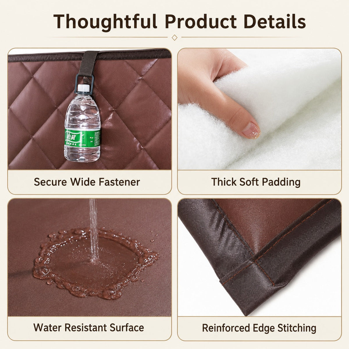 Insulated Magnetic Door Curtain – Thermal Draft Blocker with Sound Dampening