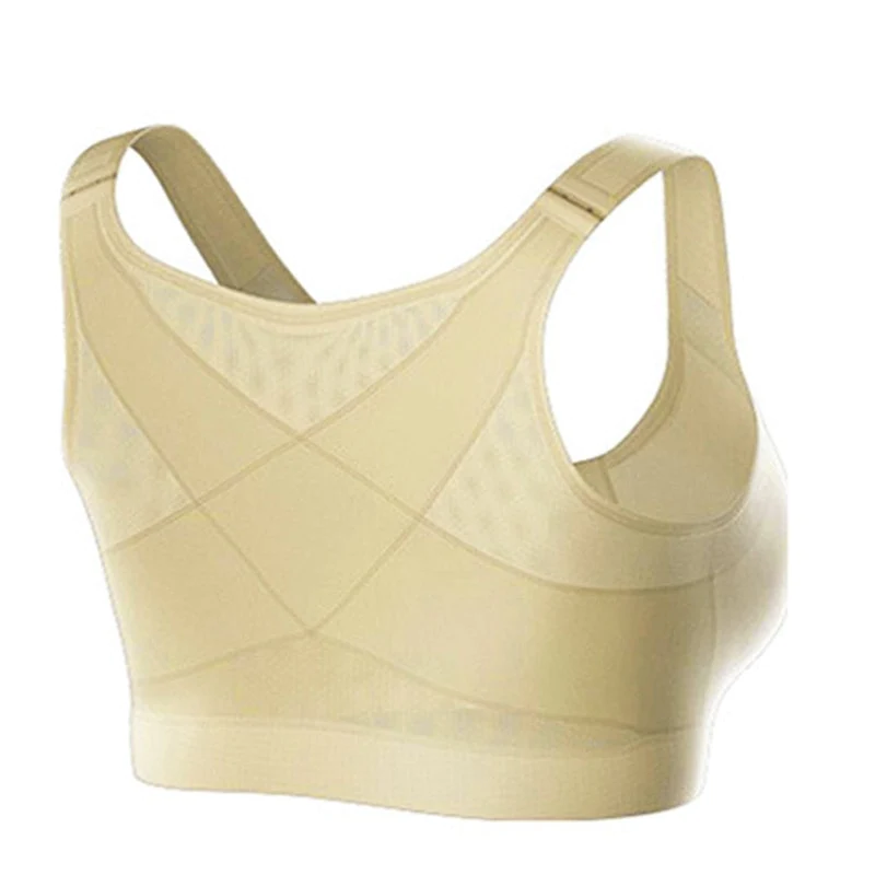 Women's Back Support Bra with Shoulder Alignment for Better Posture and Comfort
