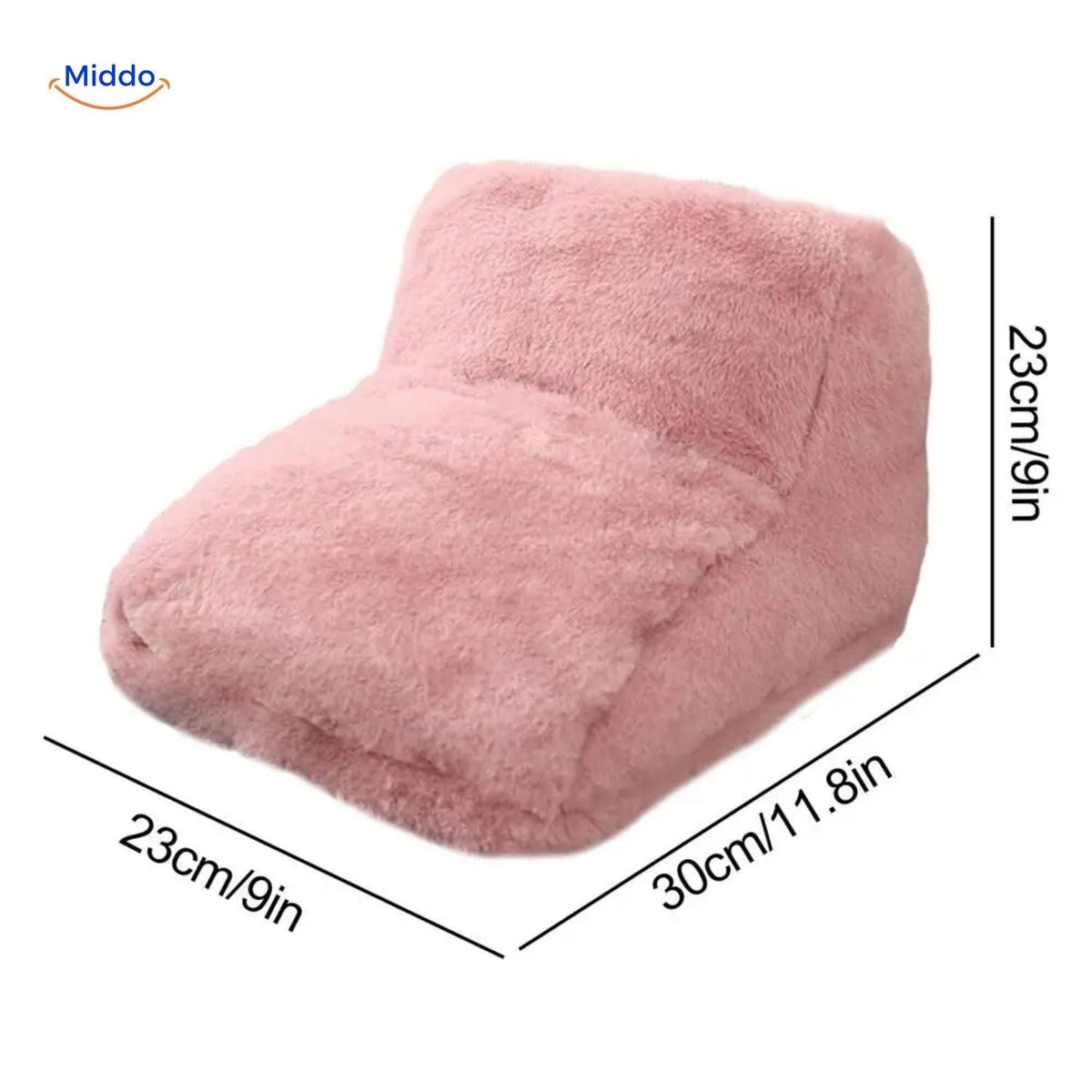 Heated Foot Warmer Slippers with USB Power – Soft Plush Cushion for Cold Feet, Home Office & Desk Use