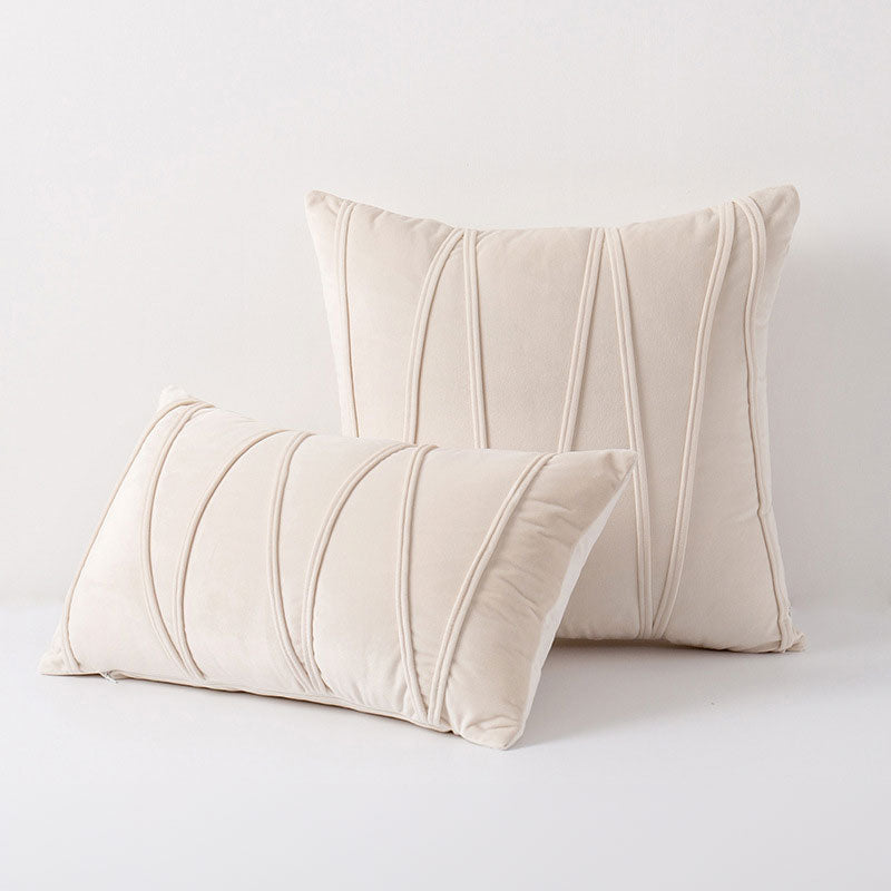 Samt-Kissenbezug, 45x45 cm, quadratisch, rosa, dekorative Kissenhülle für Couch, Schlafzimmer, Wohnzimmer, Stuhl, weich, mit Reißverschluss, Polyester-Kissenbezug 17 | Thomler