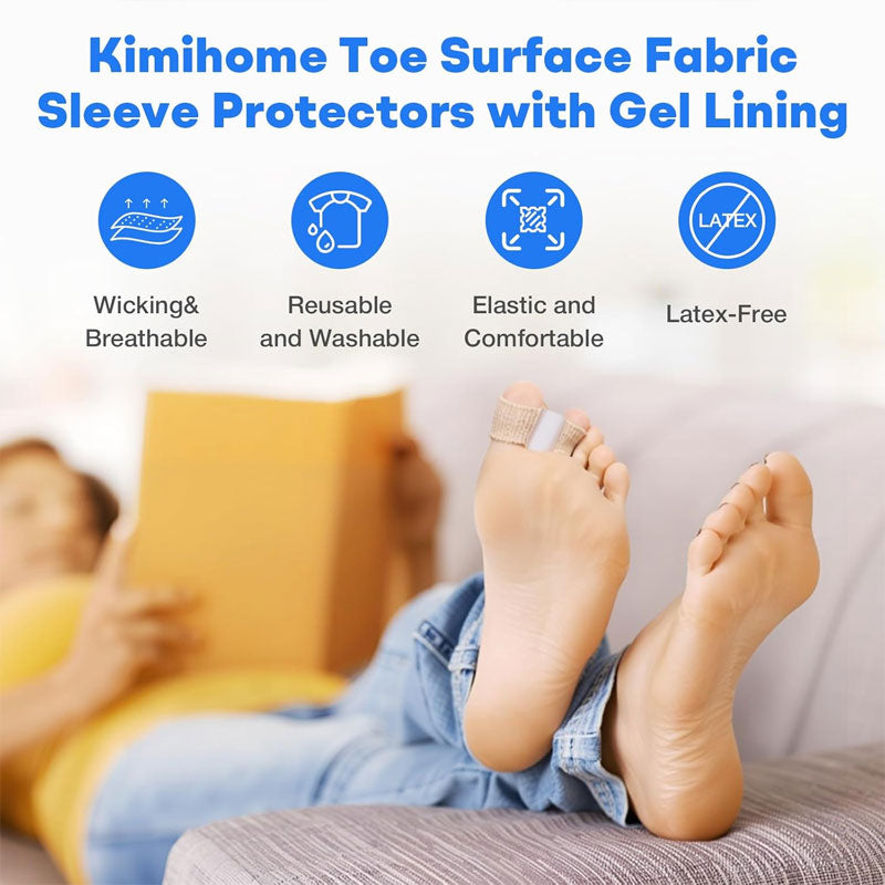 Gel Toe Spacers with Bunion Cushion Pads for Pain Relief and Alignment Support in Shoes