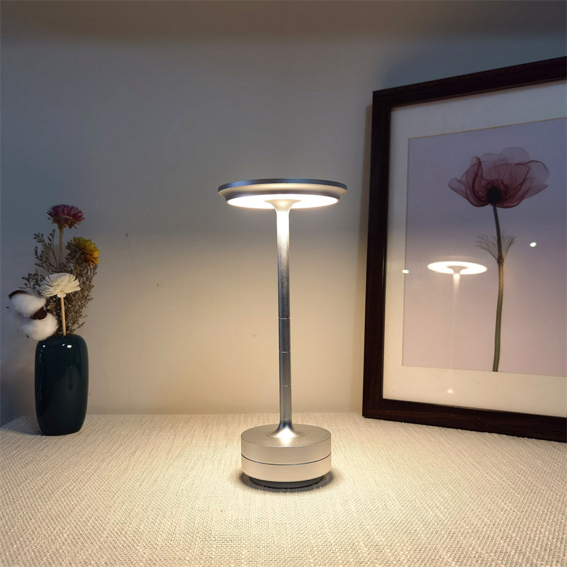 Rechargeable Cordless Table Lamp with Touch Control & 3 Brightness Levels for Bedroom Nightstand Desk Reading Living Room | Thomler