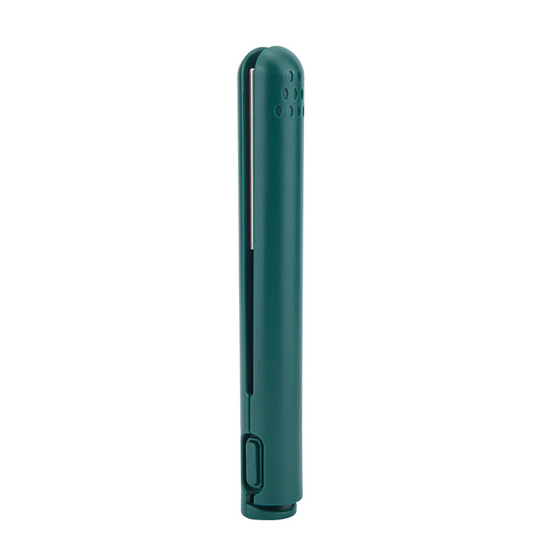 Compact Dual-Function Hair Styling Tool Ceramic Plates Curls & Straightens Portable Travel Size for Daily Touch-Ups On-the-Go Styling | Thomler
