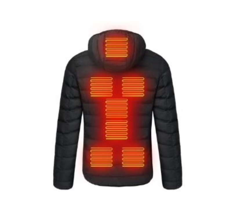 Battery-Powered Heated Work Jacket with 3-Zone Warmth Control for Men & Women