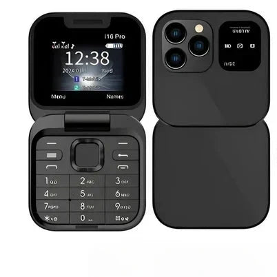 Compacte opvouwbare dual-sim mobiele telefoon