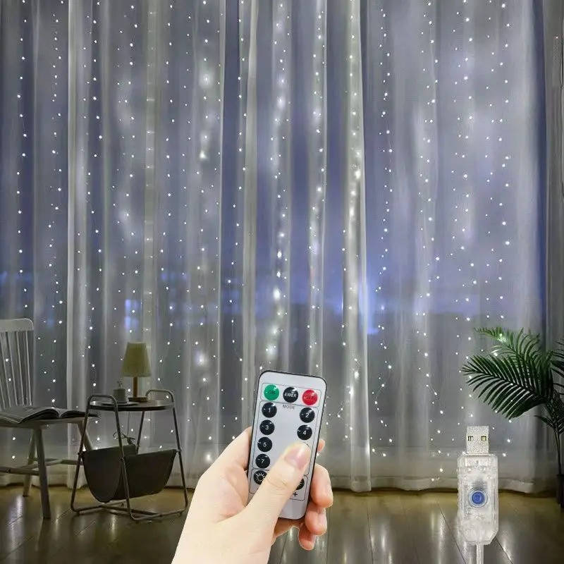 Gordijnverlichting met led