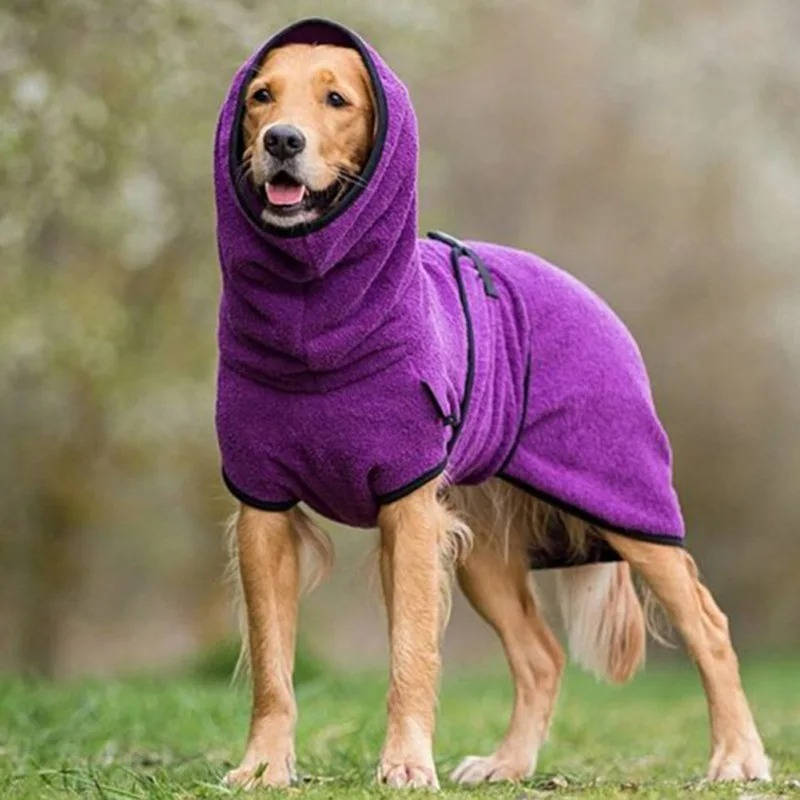 Abrigo de invierno para perro con bandas reflectantes y forro suave y cálido, resistente al agua