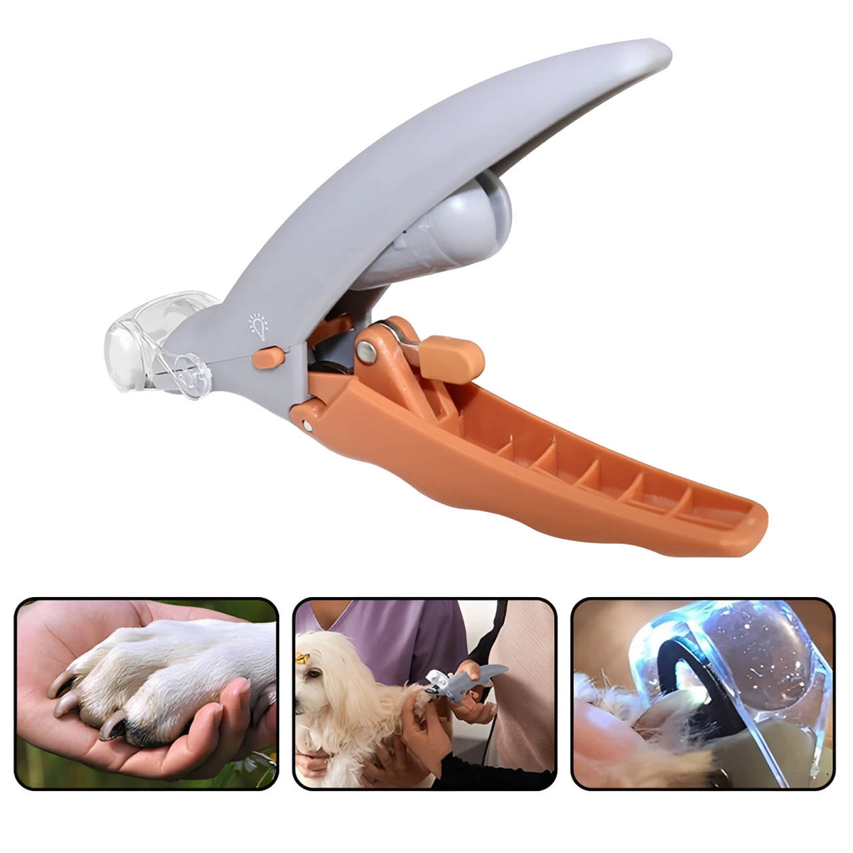 Nagelknipper voor huisdieren met licht
