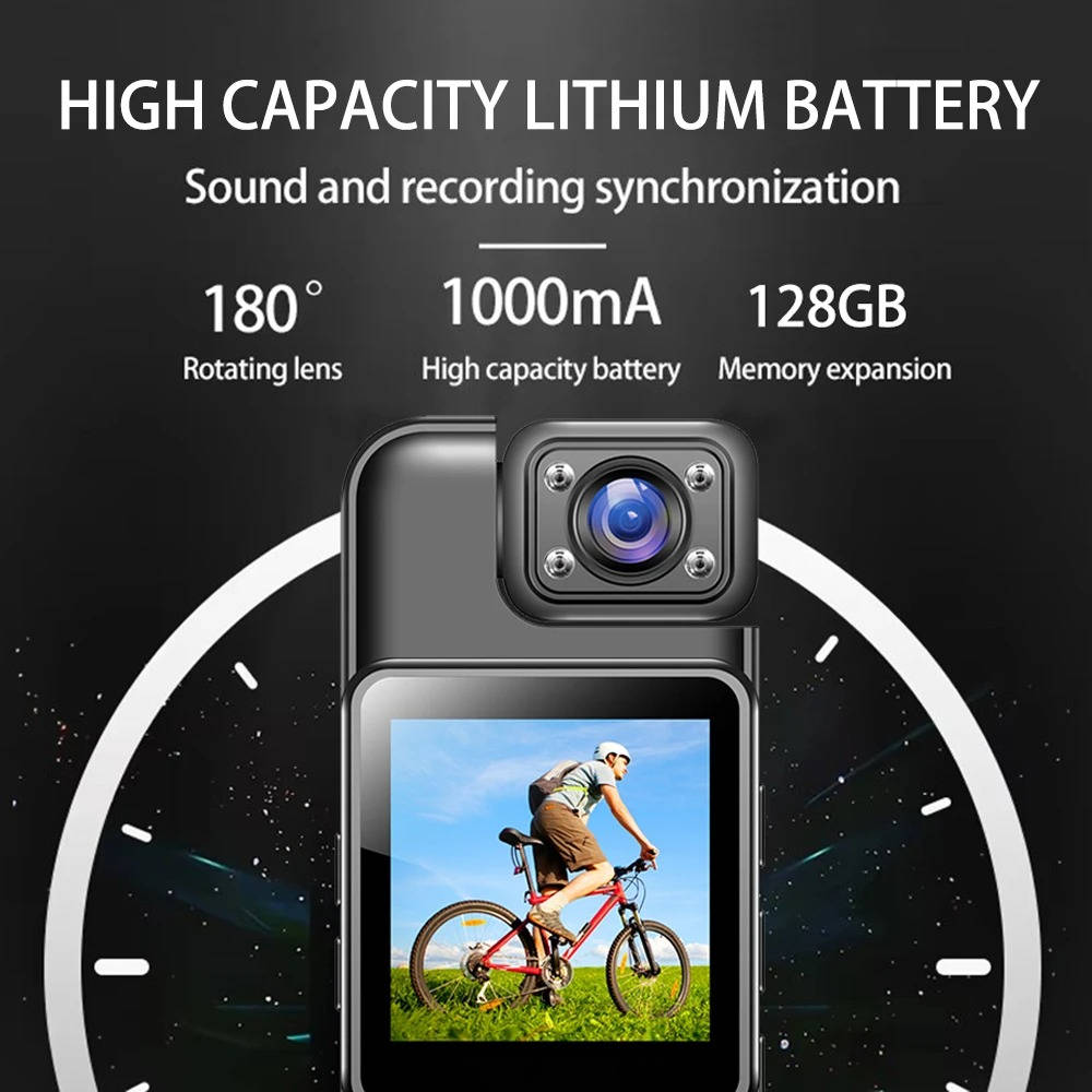 4K Ultra HD WiFi Mini-Körperkamera