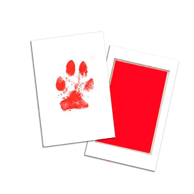 Set met pootafdruk voor honden