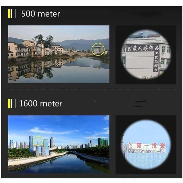 Militärisches HD-Kompaktfernglas mit 40-fachem Zoom für Outdoor-Abenteuer