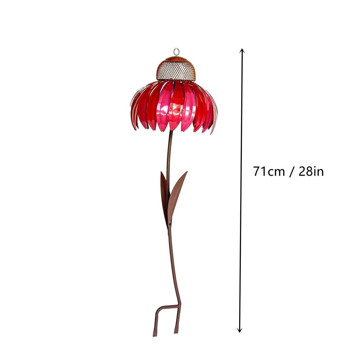 Vogelvoederbak voor buiten in de vorm van een bloem