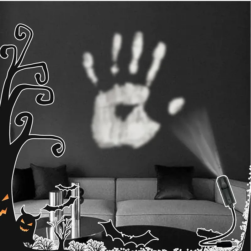 Halloween-lichtprojector