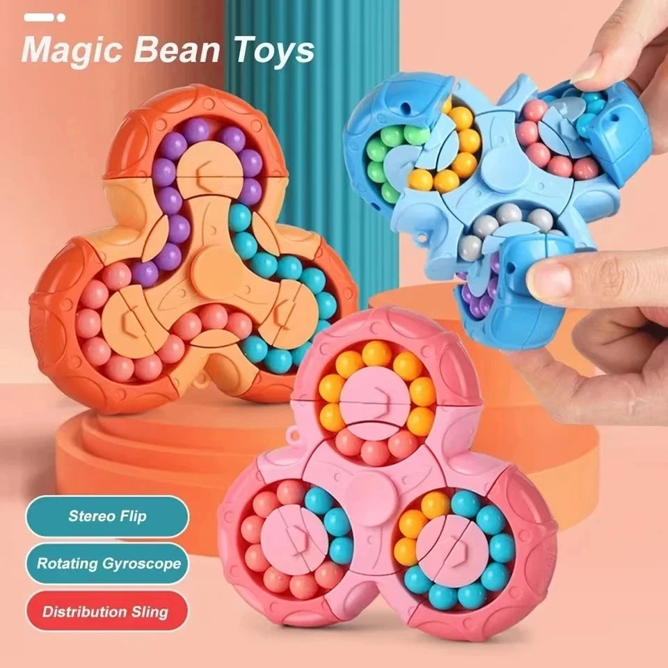 Juguete Fidget Giratorio Magic Bean (Color Aleatorio)