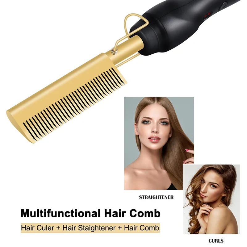 Hot Comb For Black Hair Thick And Coarse Hair