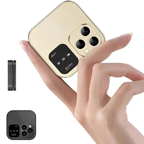 Compacte opvouwbare dual-sim mobiele telefoon