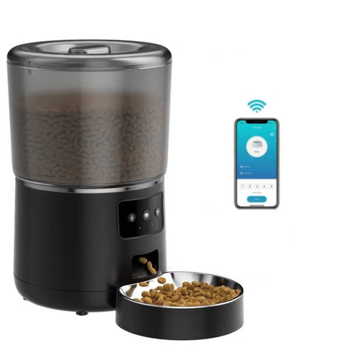 Automatische slimme voerbak voor katten en honden