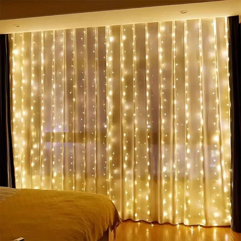 Gordijnverlichting met led