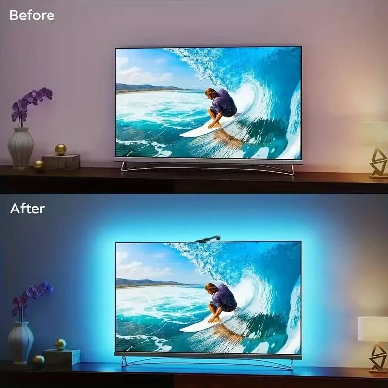 Ledstrip voor tv-achtergrondverlichting