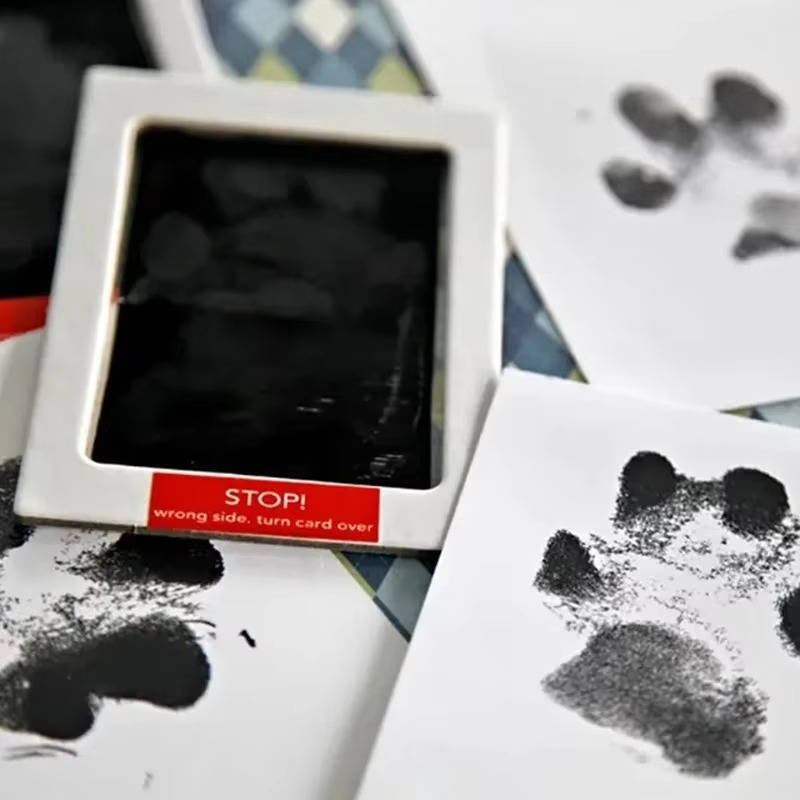 Set met pootafdruk voor honden