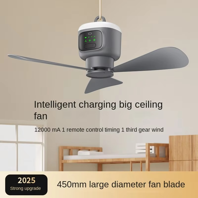 Tragbarer kabelloser Deckenventilator