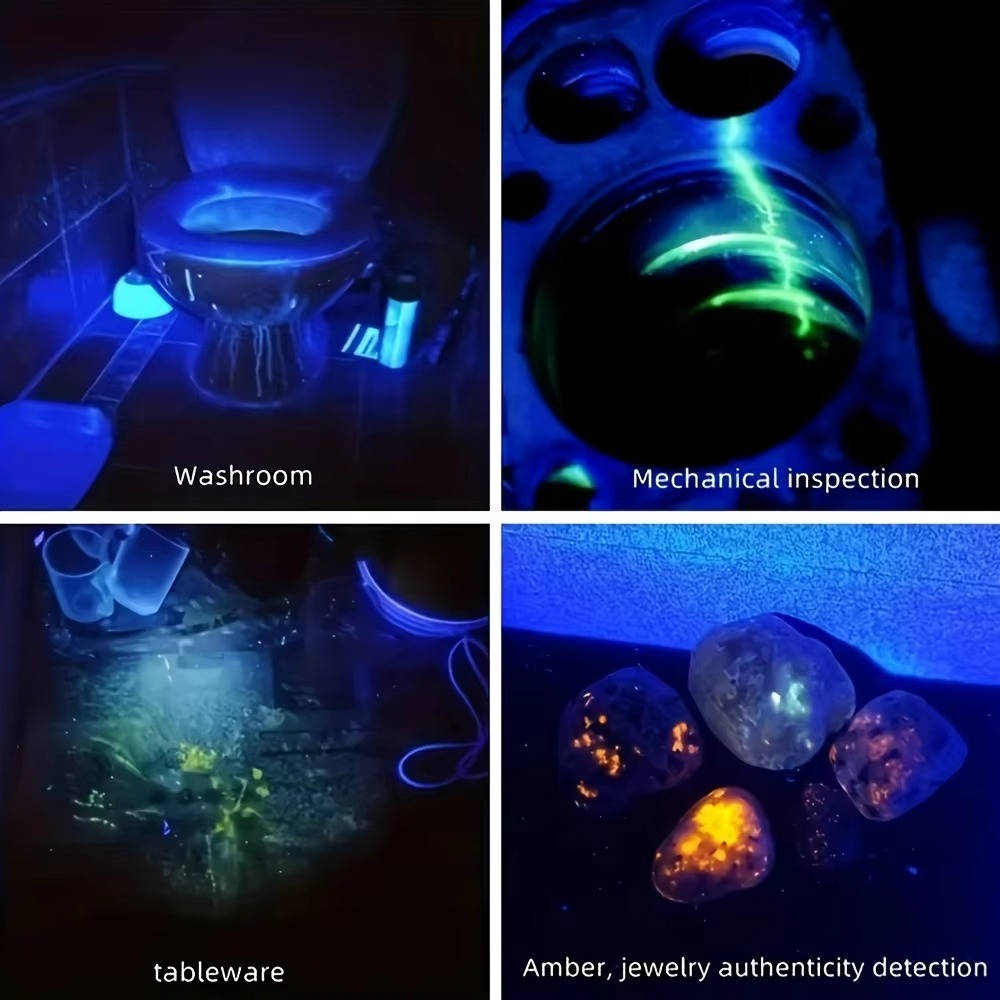 Oplaadbare uv-zaklamp, zoombare