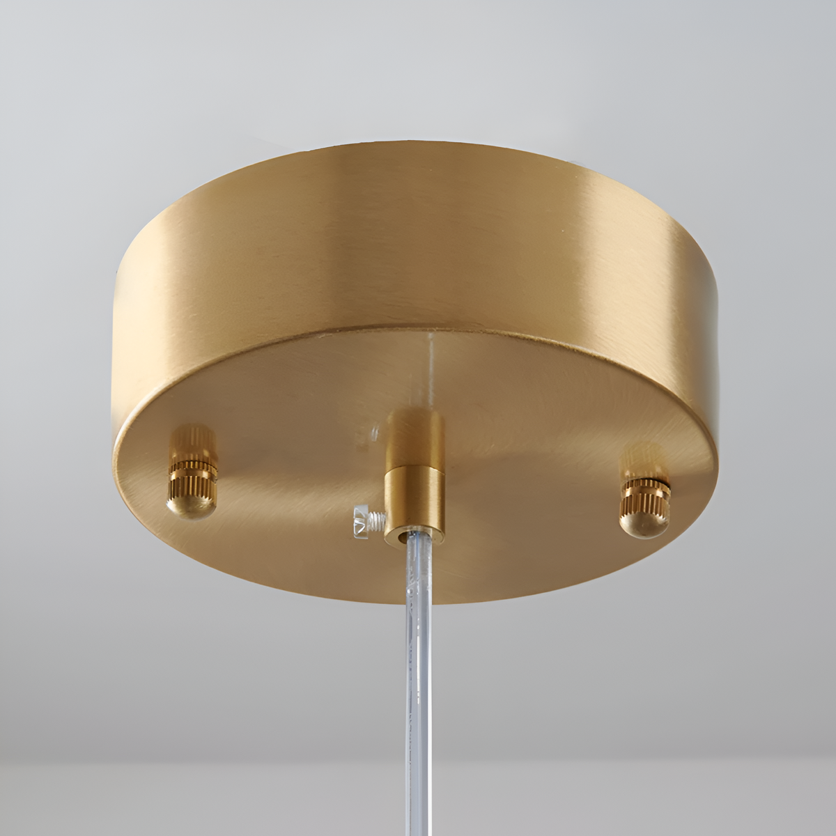 Glass Hanging Fixture with Adjustable Cord for Dining Table & Kitchen Island | Modern Suspended Light in Amber or Gray | Oval Sphere Capsule | Thomler