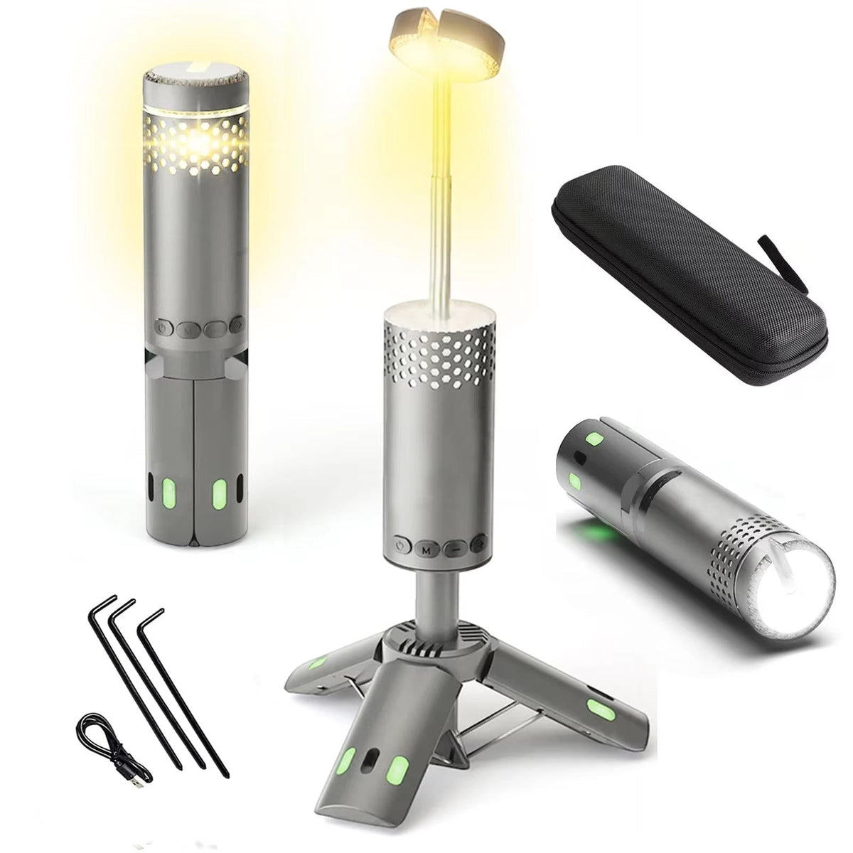 Oplaadbare campinglampen