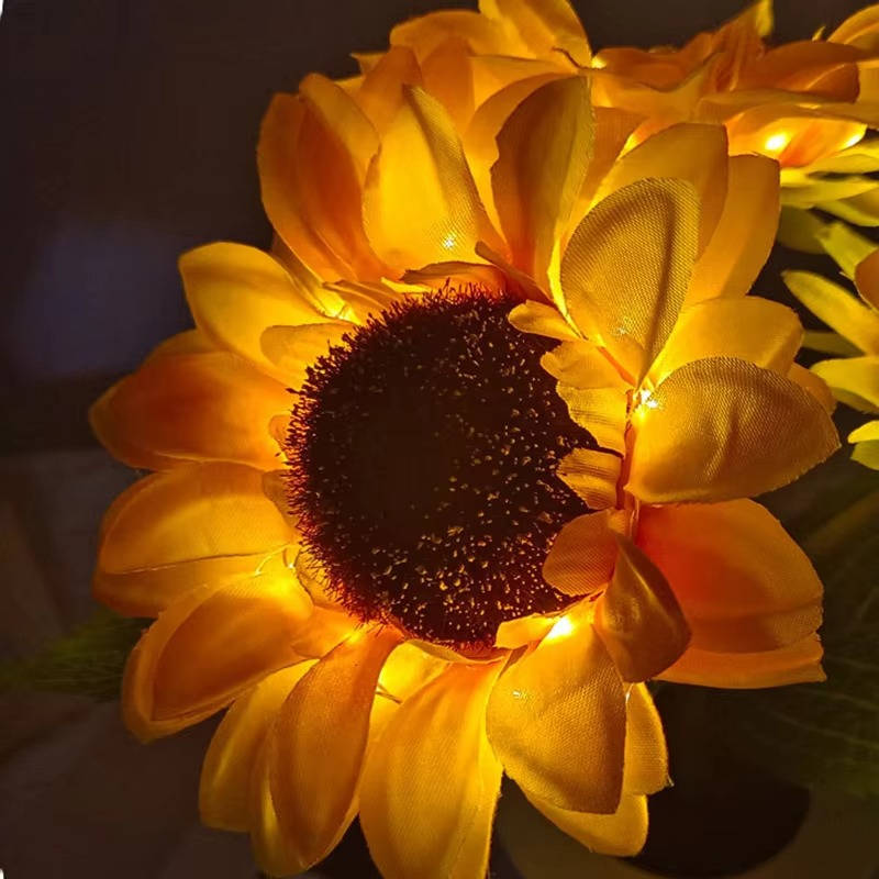 Zonnebloemlamp