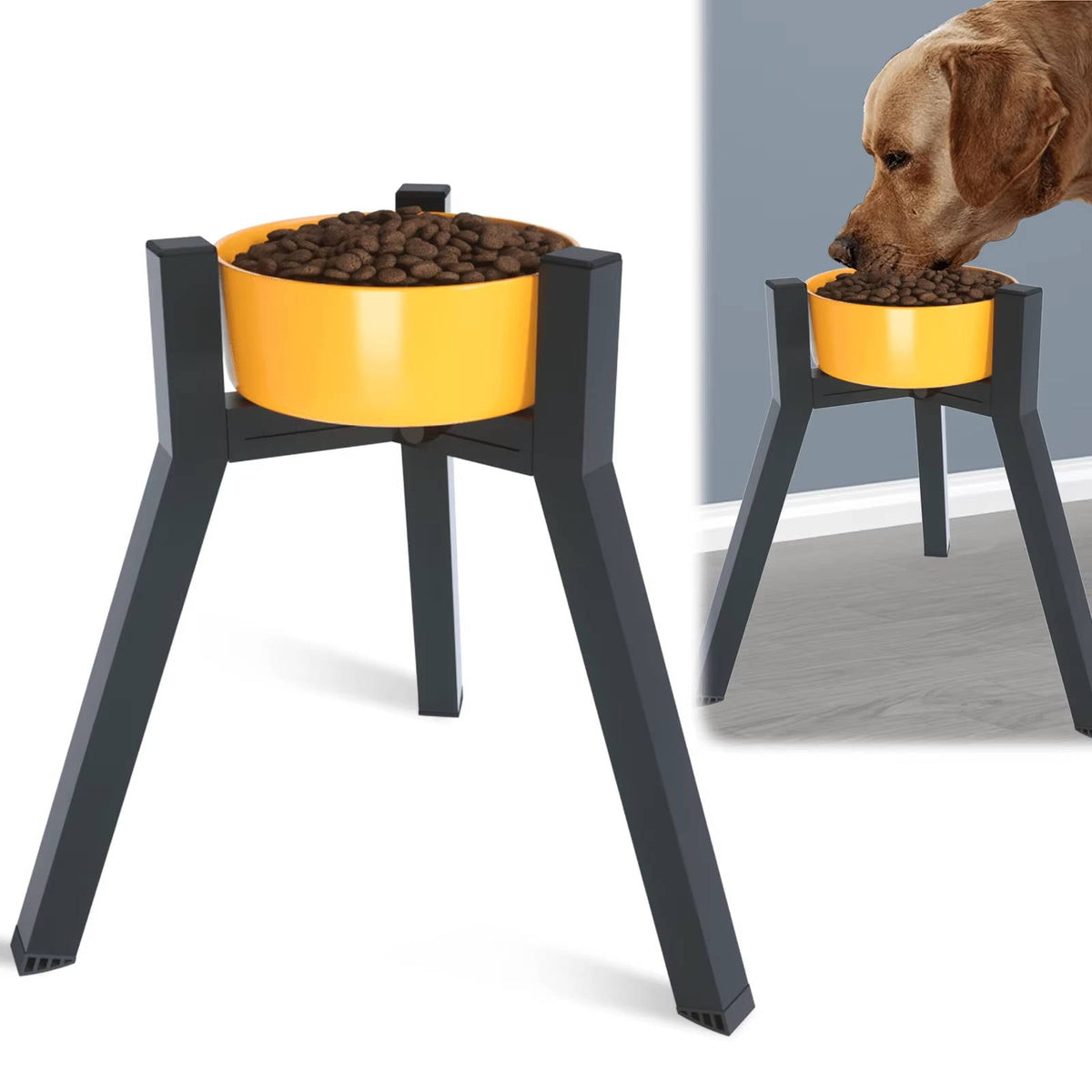 Verhoogde voerbakstandaard voor honden