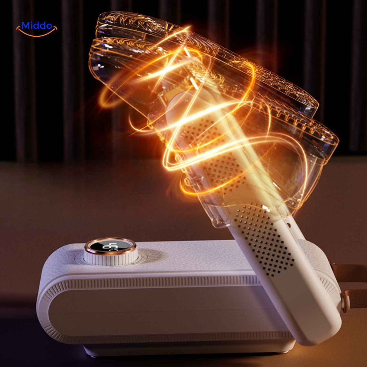 Portable Electric Shoe Dryer with Timer – Foldable Boot & Glove Warmer for Fast Drying, Quiet Operation, 4-Arm or 2-Arm Design