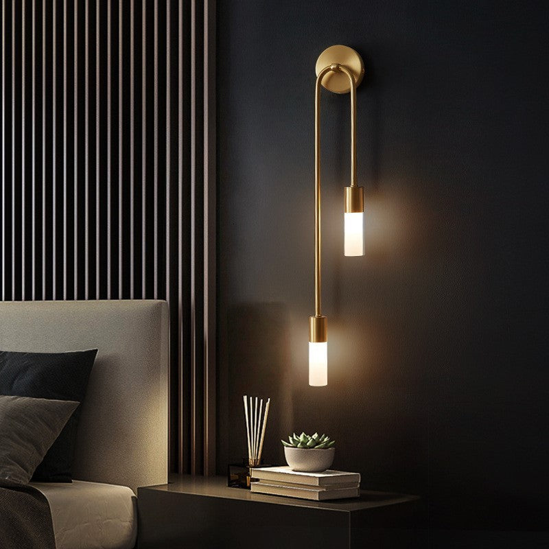 Indoor Sconce Fixture 10 Inch Gold Metal Accent Light for Bedroom Dining Area Living Space Hardwired G9 LED Warm White Lighting | Thomler
