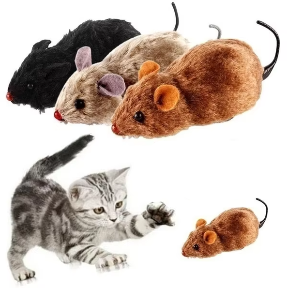 Electric Cat Mouse Toy With Automatic Racing Movement For Interactive Hunting Fun