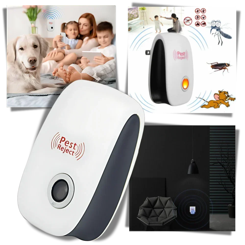 Energy Efficient Ultrasonic Pest Repeller