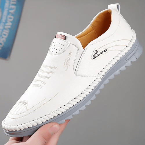 Orthopädische Herren-Wanderschuhe mit Fußgewölbestütze und Luftpolstersohle für ganztägigen Komfort