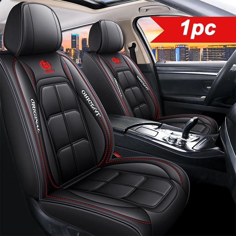 Padded Car Seat Cover Set – 11-Piece Full Coverage with Back Pocket & Side Cutout