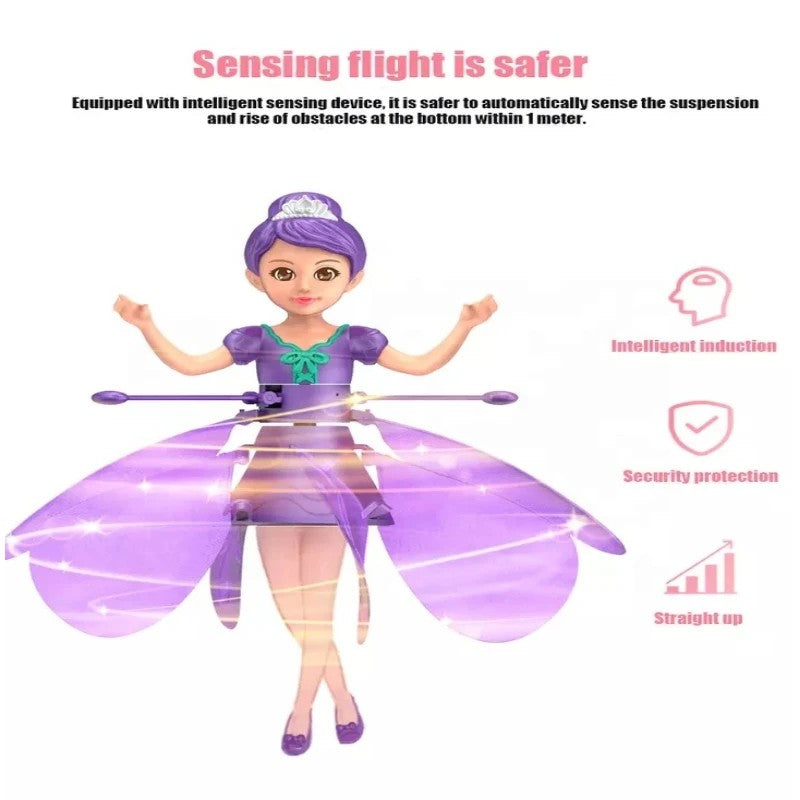 Handgesteuertes LED-Hover-Spielzeug für Kinder – bewegungsaktivierter Flugball für drinnen und draußen mit bunten Lichtern
